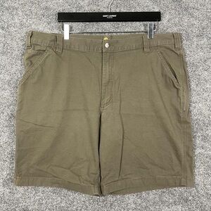 Carhartt Men's Khaki and Brown Shorts
